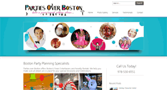 Desktop Screenshot of partiesoverboston.com